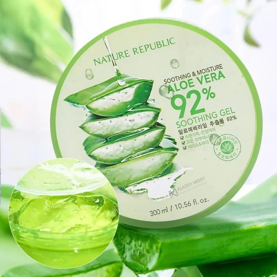 Nature Republic Aloe Vera 92% Soothing Gel 300ml (Korea)
