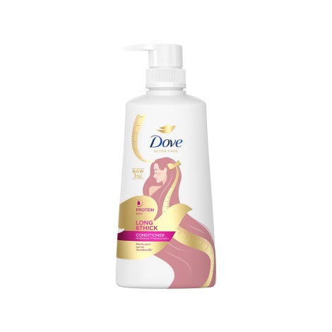 Dove Long & Thick Conditioner 410ml — Thailand