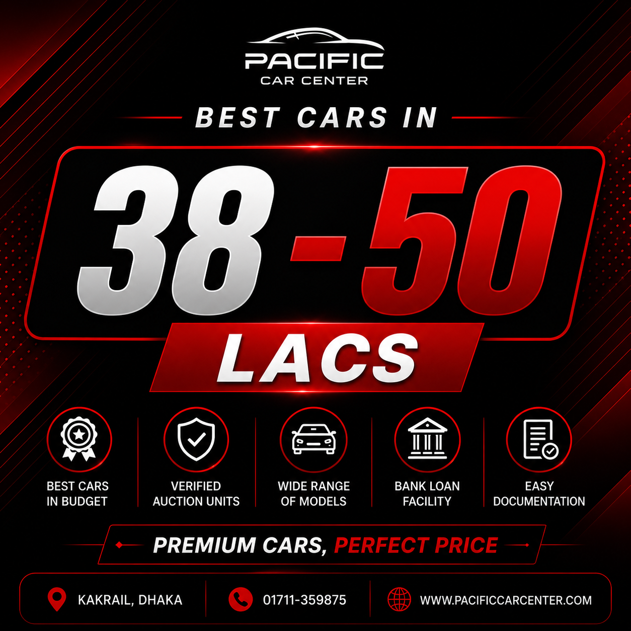 38 LACS - 50 LACS BUDGET