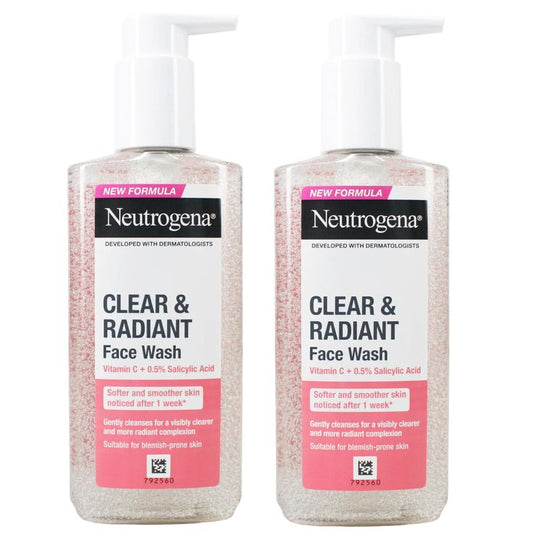 Neutrogena Clear & Radiant Face Wash 200ml (Germany)
