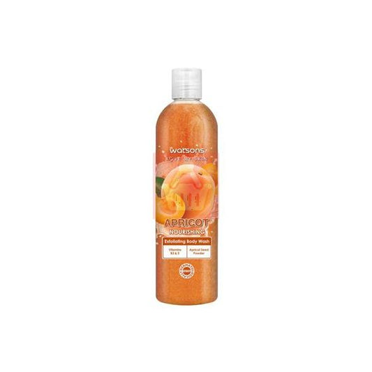 Watson apricot exfoliating body wash 410ml