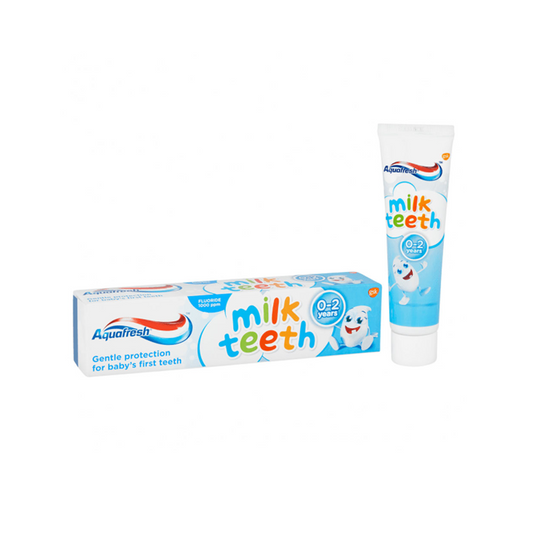 Aquafresh Milk Teeth Toothpaste (0–2 Years) – 50ml (European Union)