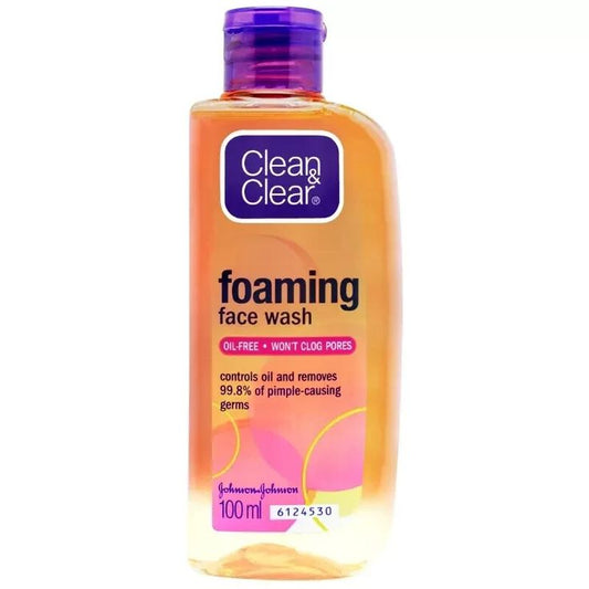 clean and clear foaming face wash 100gm TH