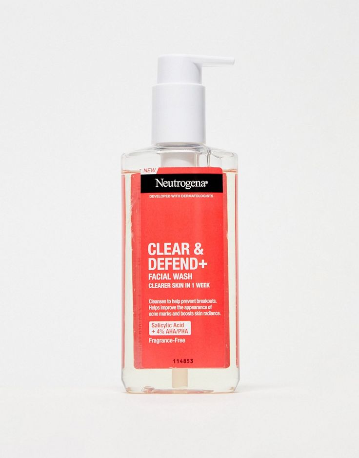 Neutrogena Clear & Defend Facial Wash 200ml (Germany)