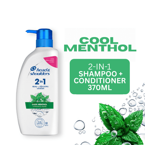 Head & Shoulders Cool Menthol Shampoo + Conditioner 370ml