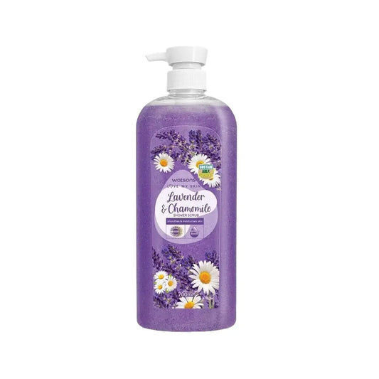 Watsons Shower Scrub Lavender & Chamomile 700ml (Malaysia / Thailand)