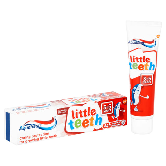 Aquafresh Little Teeth Toothpaste (3–5 Years) – 50ml (European Union)