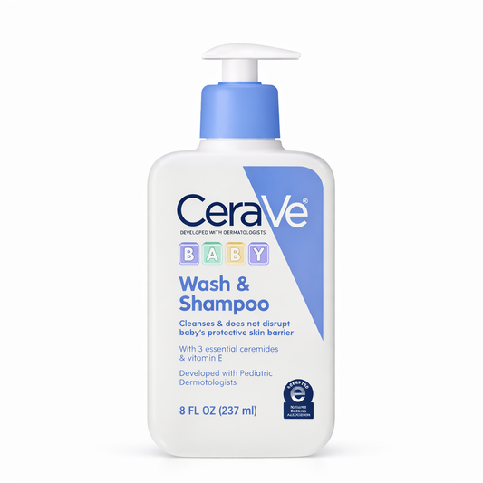 Cerave Baby Wash & Shampoo 237ml (USA)