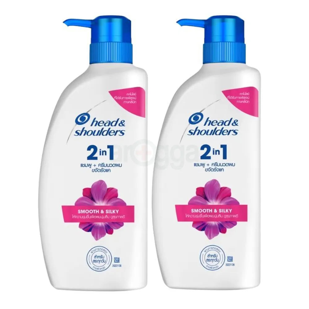 Head & Shoulders Smooth & Silky Shampoo + Conditioner 370ml