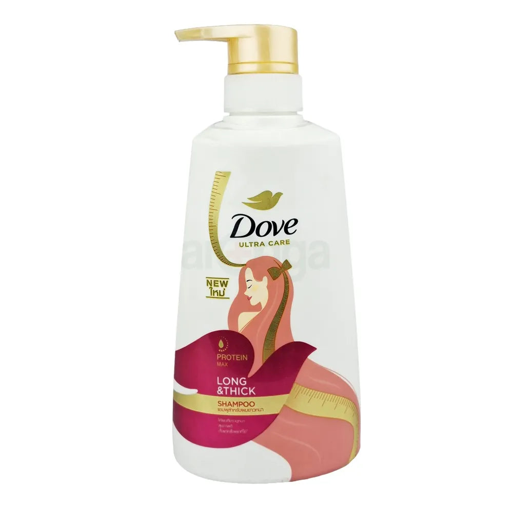 Dove Long & Thick Shampoo 410ml
