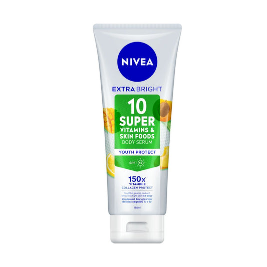 Nivea Extra Bright Youth Protect Body Serum 180ML