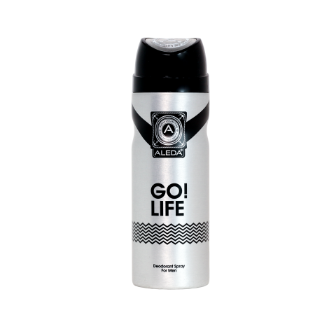 Aleda Go! Life Deodorant Spray For Men 200ml