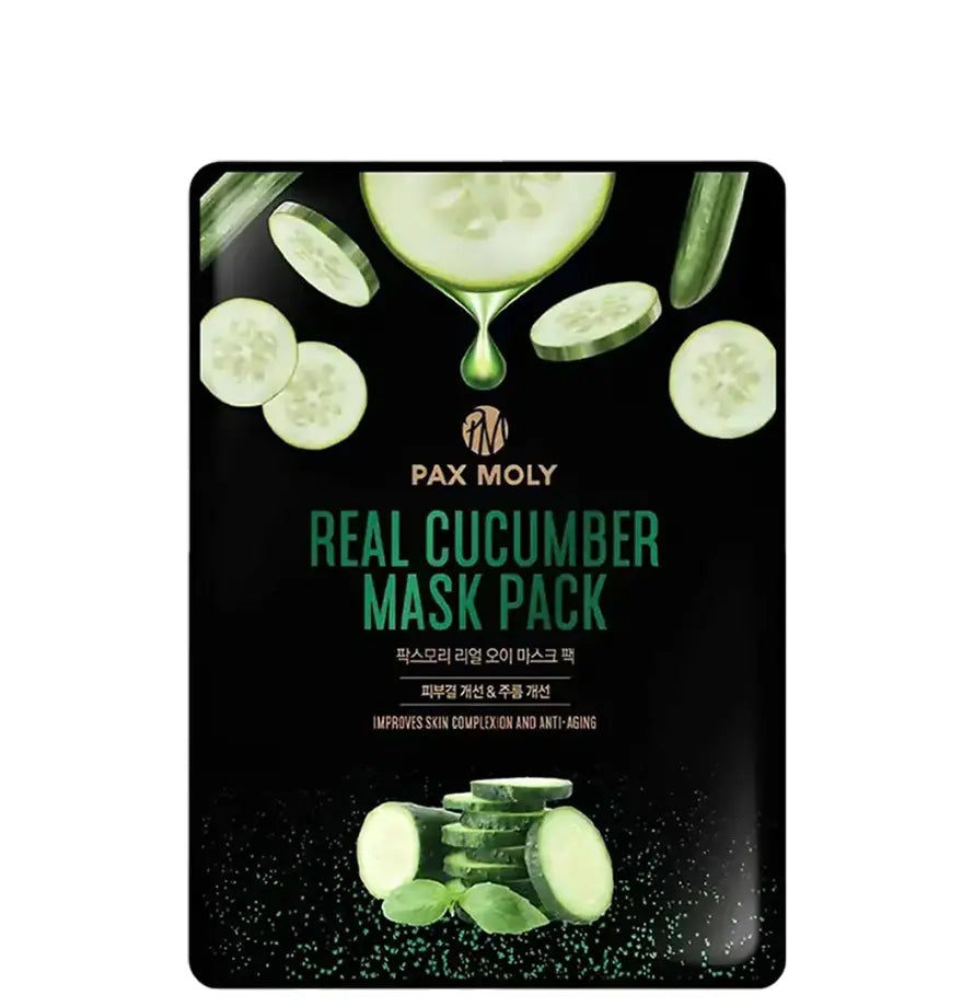Pax Moly Real Cucumber Mask Pack 25ml (Korea)